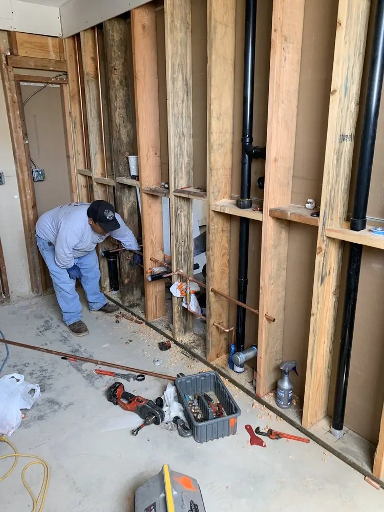 Commercial rough-in plumbing for Commercial Plumbing in Jacksonville